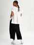 Forme d'Expression Kimono Shirt Cotton White